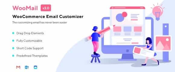 woomail woocommerce email customizer