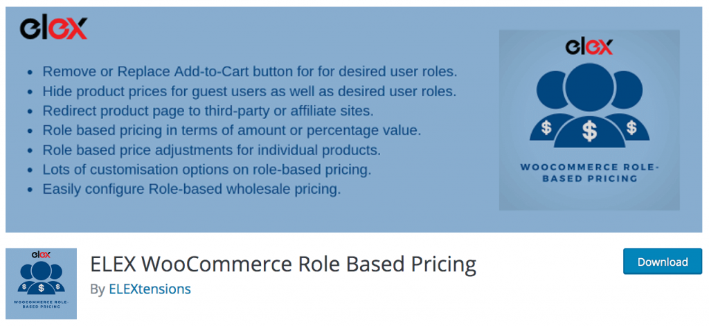 WooCommerce Role Based Pricing plugin