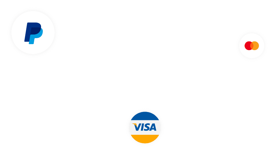 YayCurrency is compatible with PayPal Mastercard Visa 