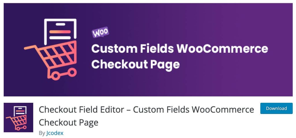 WooCommerce checkout field editor free on WordPress.org