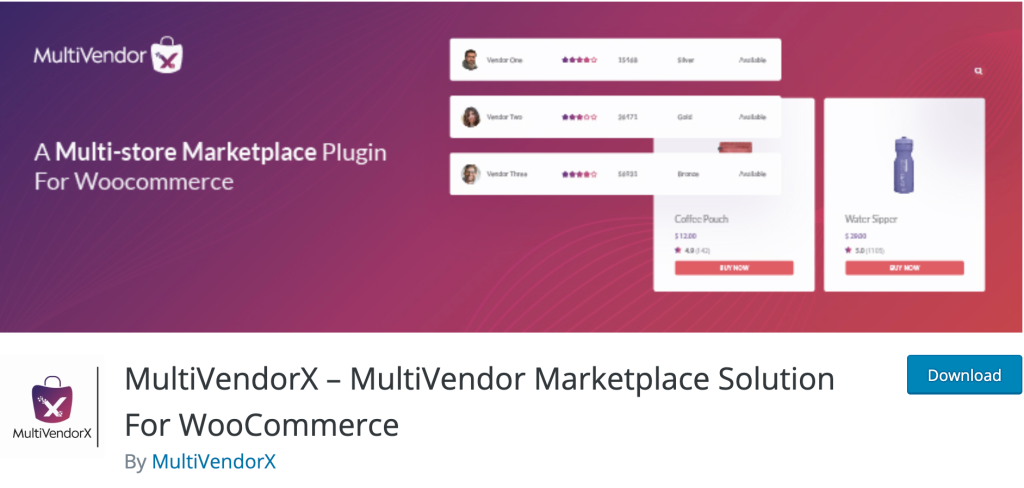 MultiVendorX multi vendor WordPress plugin