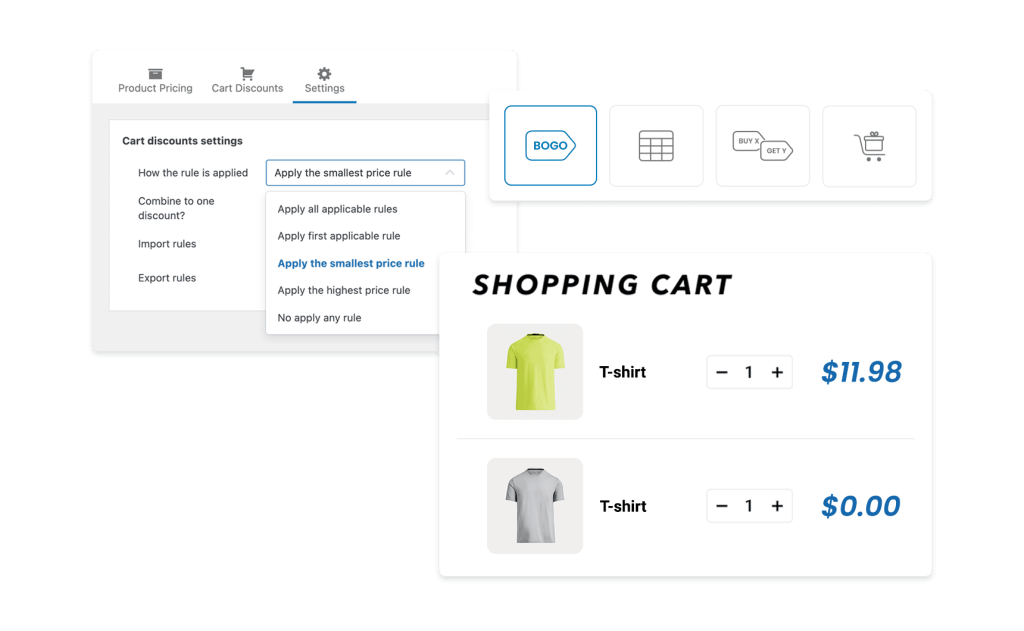 yaypricing export import woocommerce dynamic pricing rule