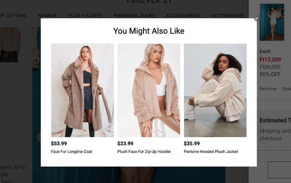 personalized shopping experiences through recent browsing