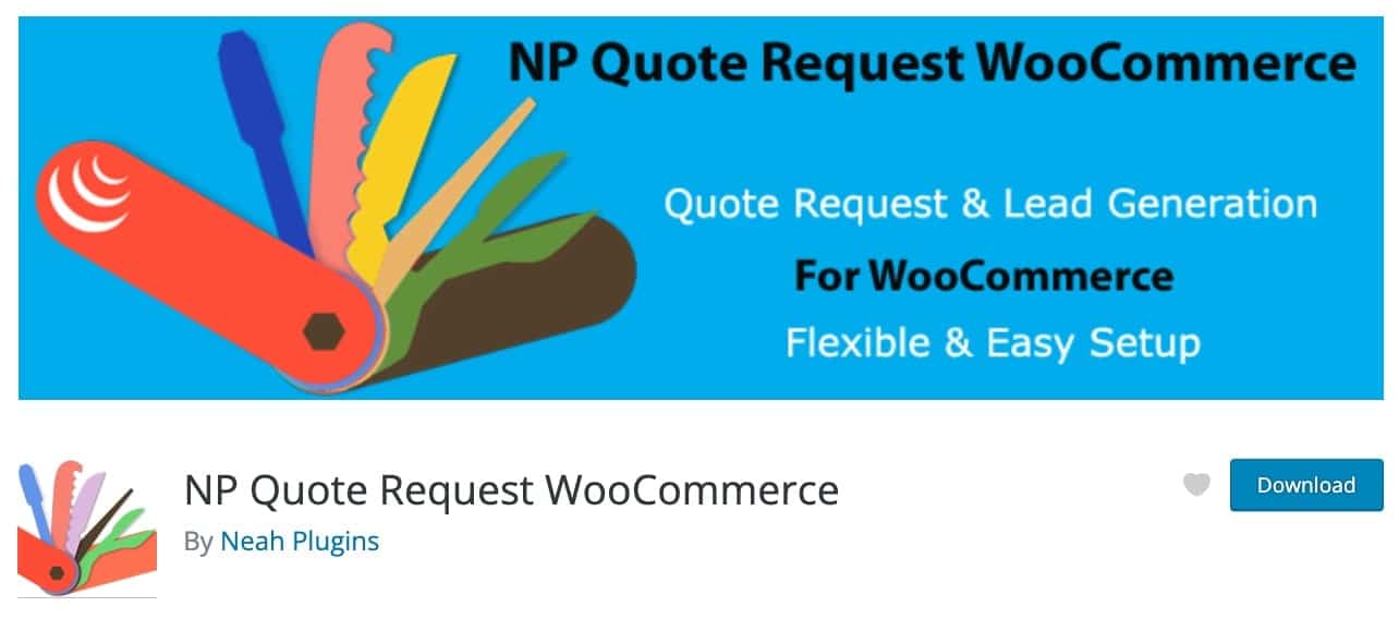 NP Quote Request WooCommerce free download