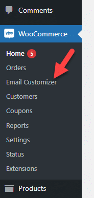 email customizer - WooCommerce upselling