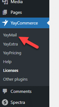 yaymail settings