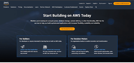 Start with Amazon Web Service