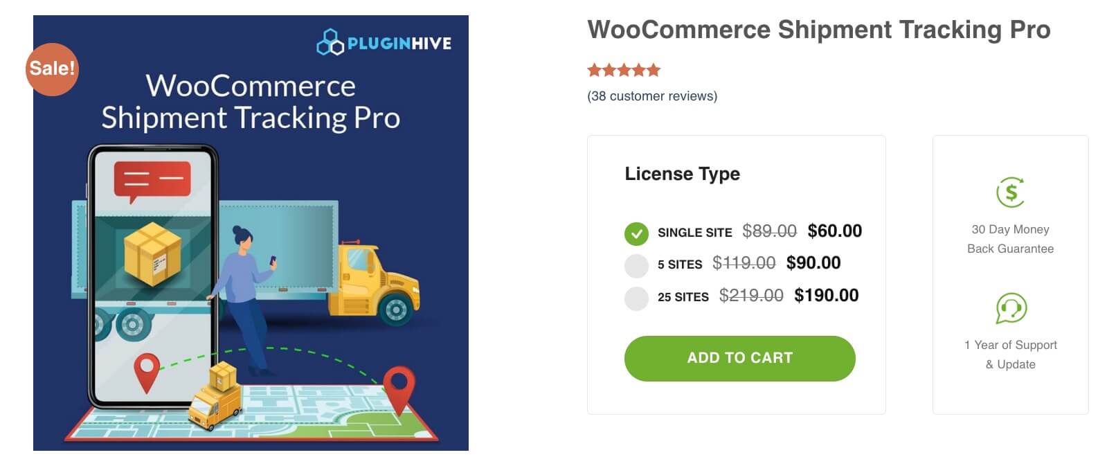 WooCommerce Shipment Tracking Pro by pluginhive