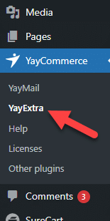 YayExtra settings - woocommerce upload image on product page