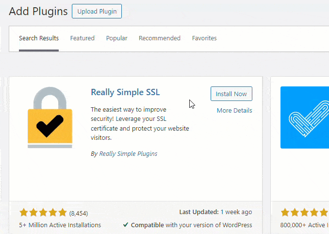 install really simple ssl