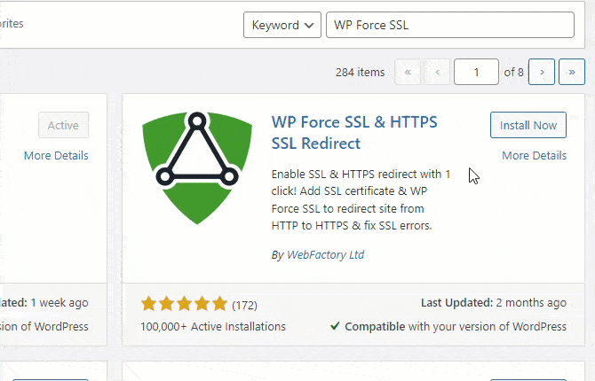 install wp force ssl - Install SSL on WooCommerce