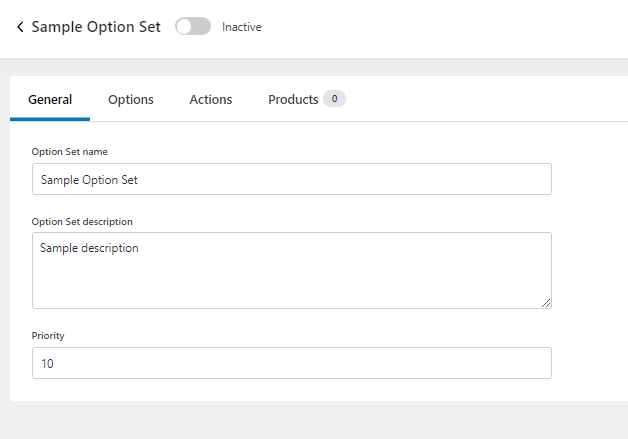 option set features - Create a Custom Shipping Method in WooCommerce
