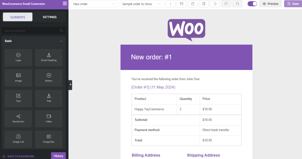 yaymail builder - Setup Next Order Coupon in WooCommerce Emails