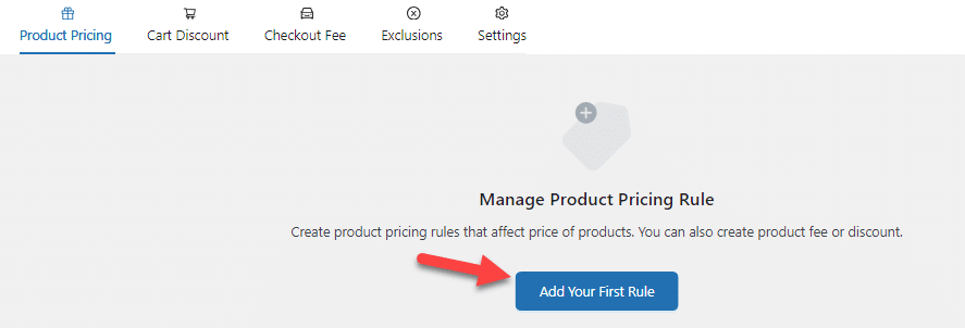 add new rule - different prices for different customers woocommerce